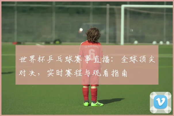 世界杯乒乓球赛事直播:全球顶尖对决,实时赛程与观看指南